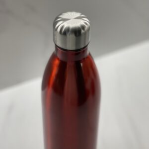 Θερμός Μπουκάλι 1000ml Inox Kόκκινο