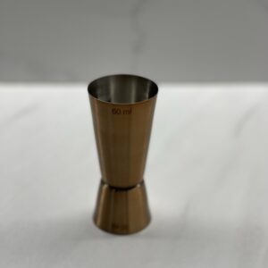 Μεζούρα Bar Διπλή 30ml/60ml Ροζ Χρυσό