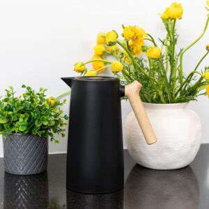 Κανάτα Θερμός Με Εργονομική Λαβή 1.0lt Μαύρο